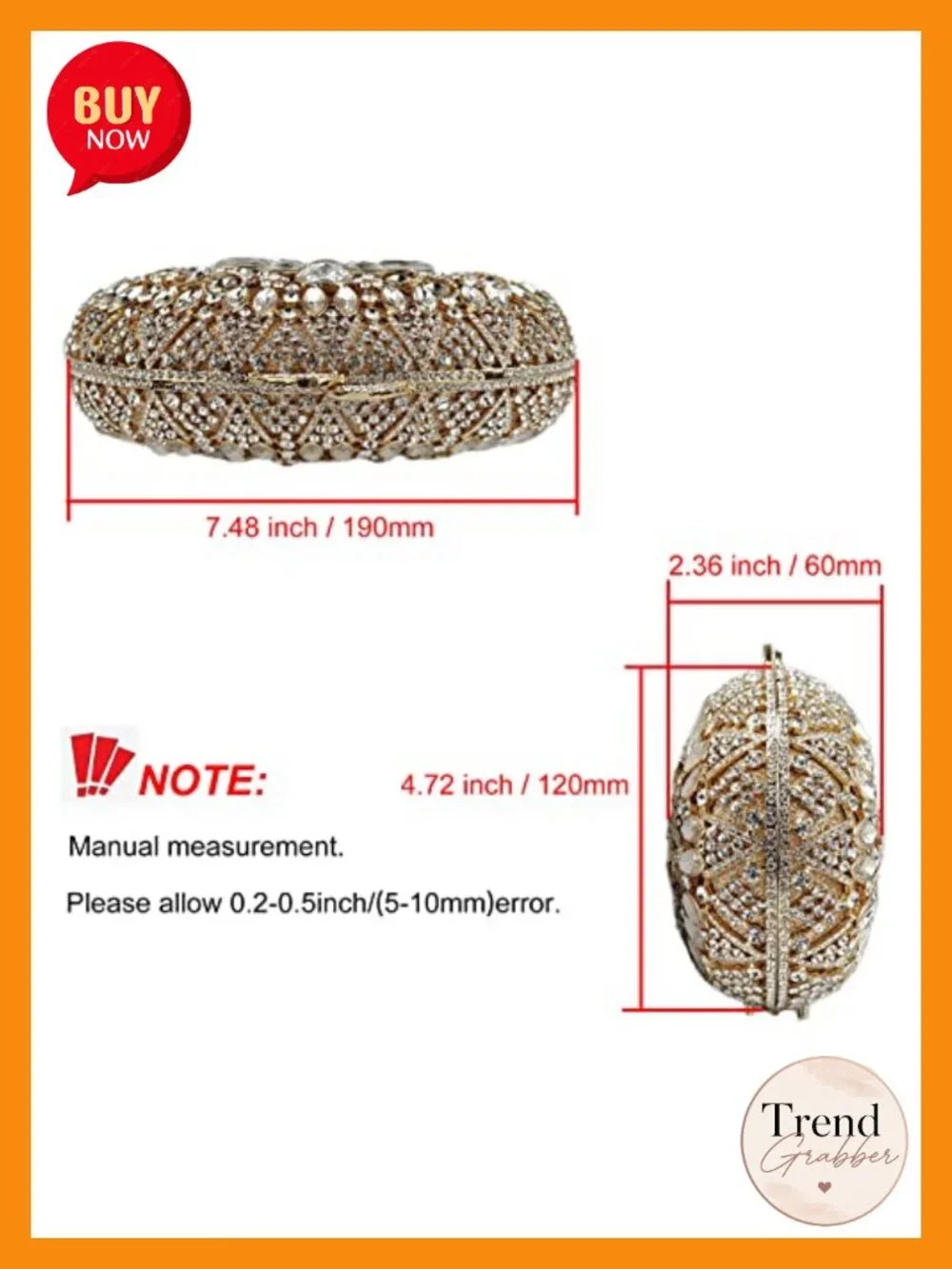 Luxury Rhinestone Clutch Women Evening Bag Sparkly Party Wedding Purse Faux